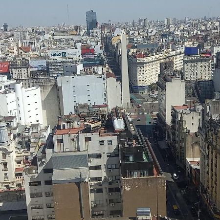 Que Mejor Vista Del Obelisco Piso A La Calle Corrientes Буенос Айрес Екстериор снимка