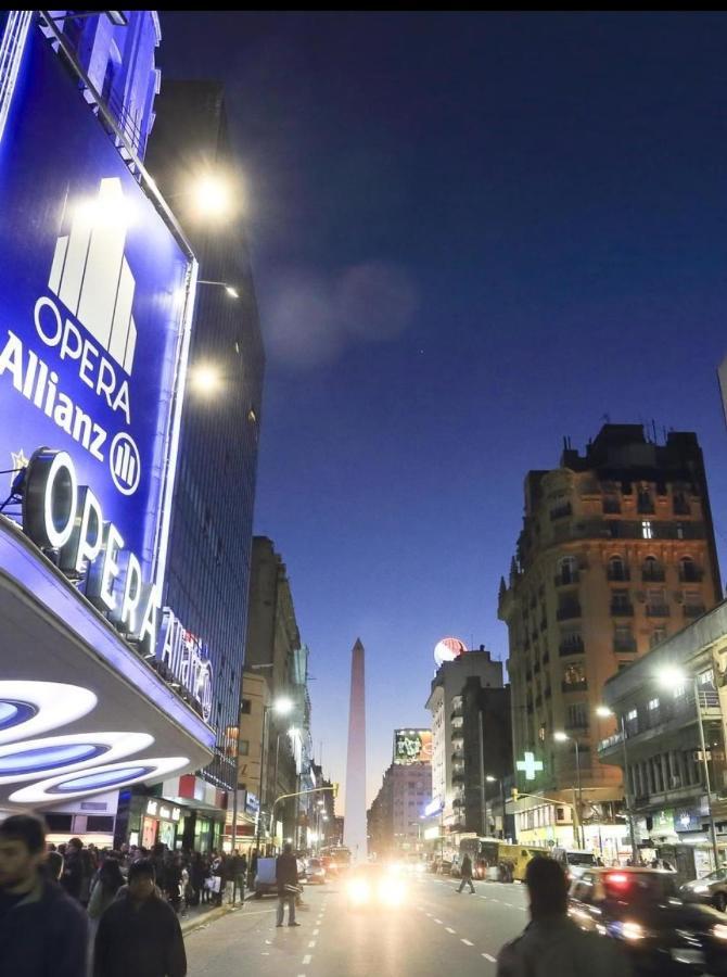 Que Mejor Vista Del Obelisco Piso A La Calle Corrientes Буенос Айрес Екстериор снимка