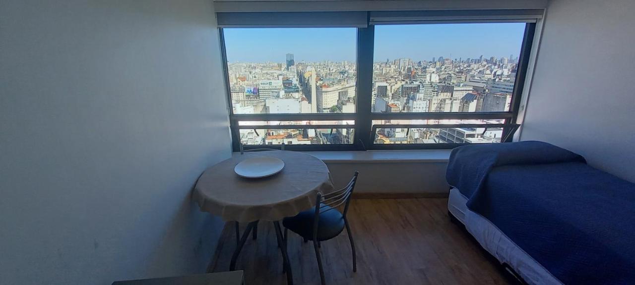 Que Mejor Vista Del Obelisco Piso A La Calle Corrientes Буенос Айрес Екстериор снимка
