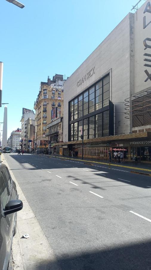 Que Mejor Vista Del Obelisco Piso A La Calle Corrientes Буенос Айрес Екстериор снимка