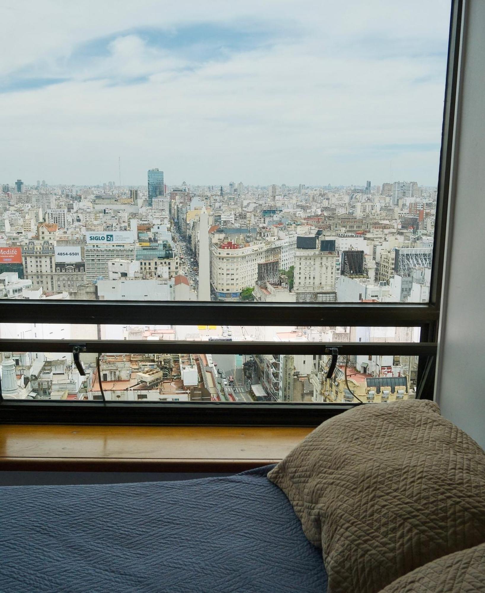 Que Mejor Vista Del Obelisco Piso A La Calle Corrientes Буенос Айрес Екстериор снимка